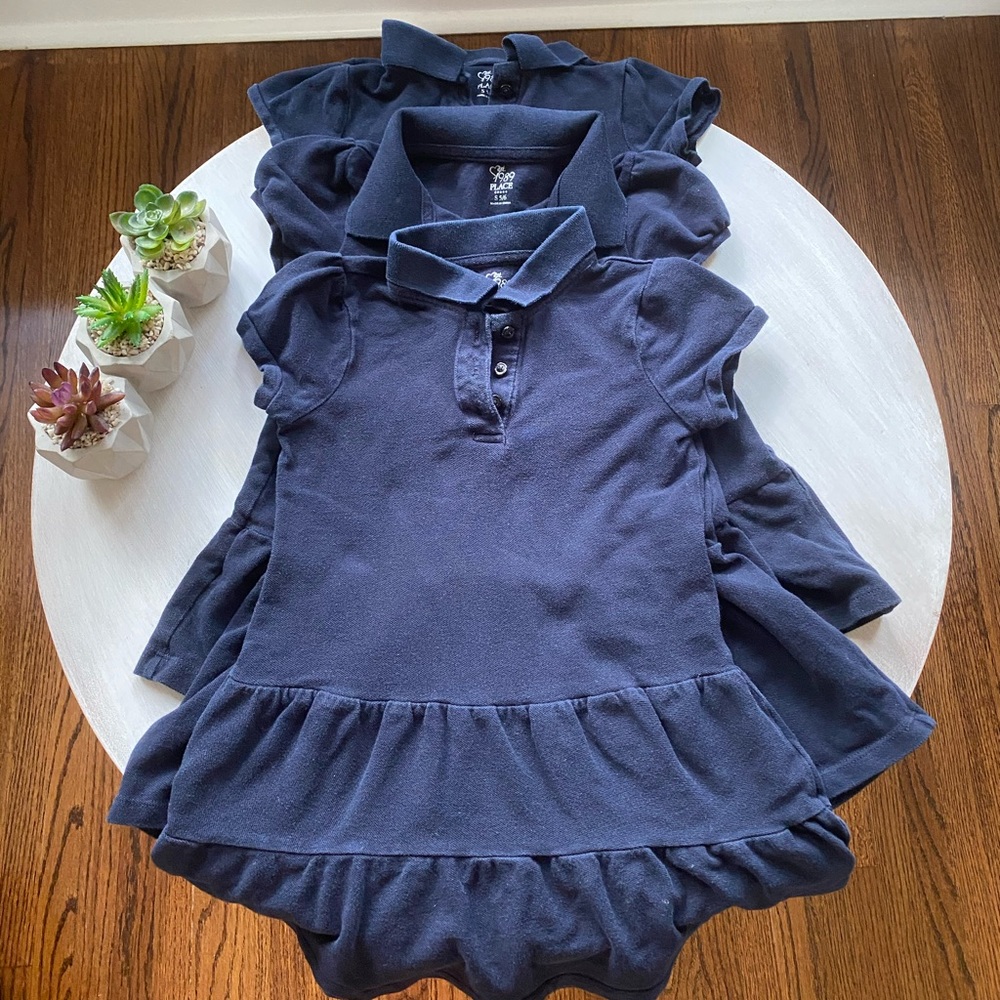 Girl's Navy Dress Uniform Bundle